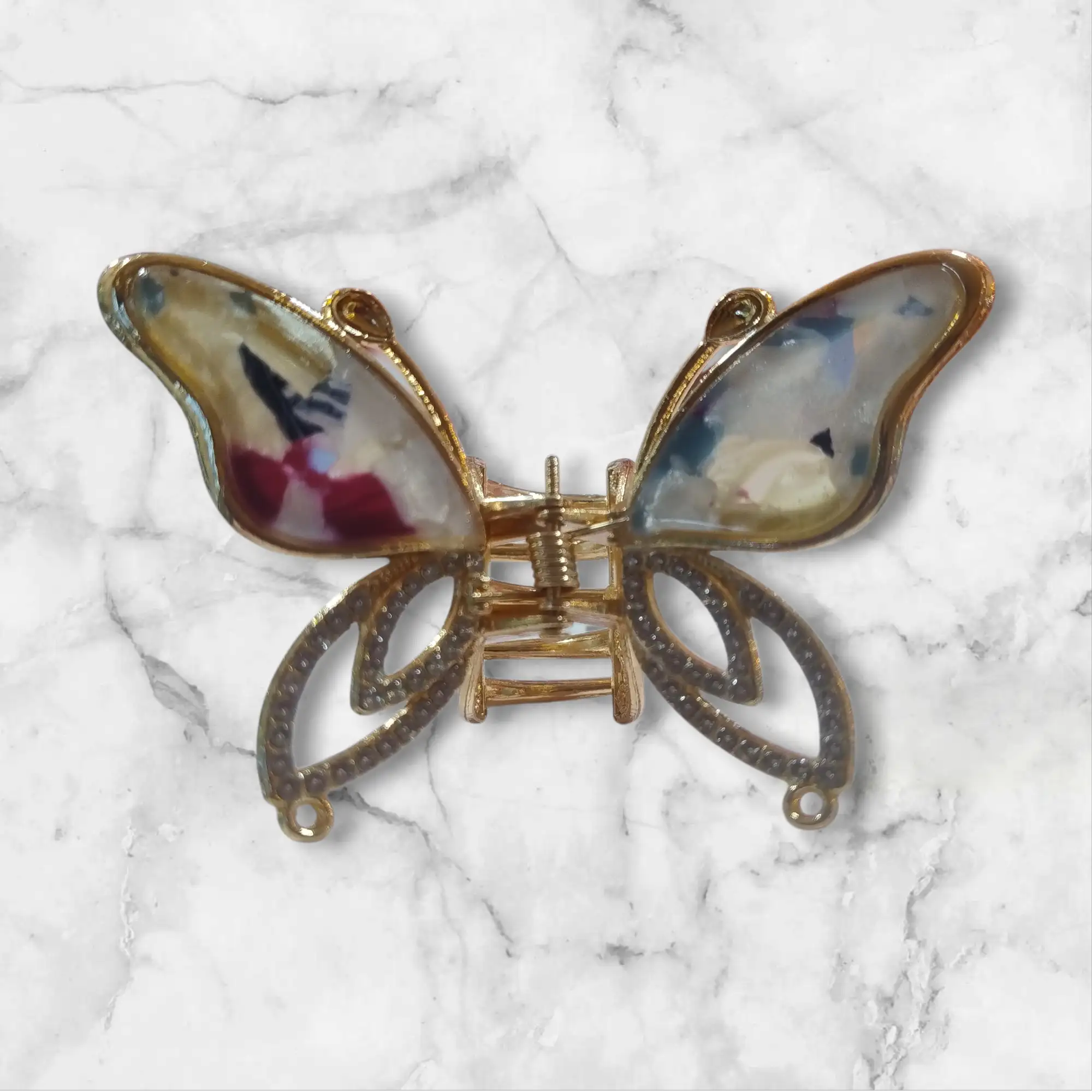 Hebilla Mariposa Dorada